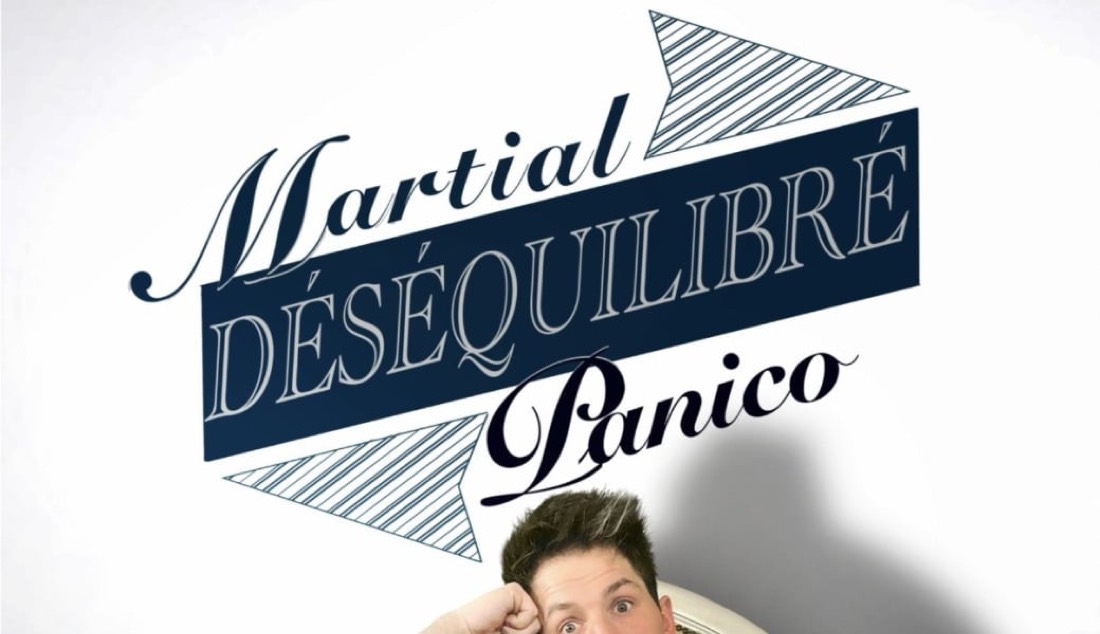 Affiche de Martial Panico — « Déséquilibré » à L'Œuf, Vieux Lyon